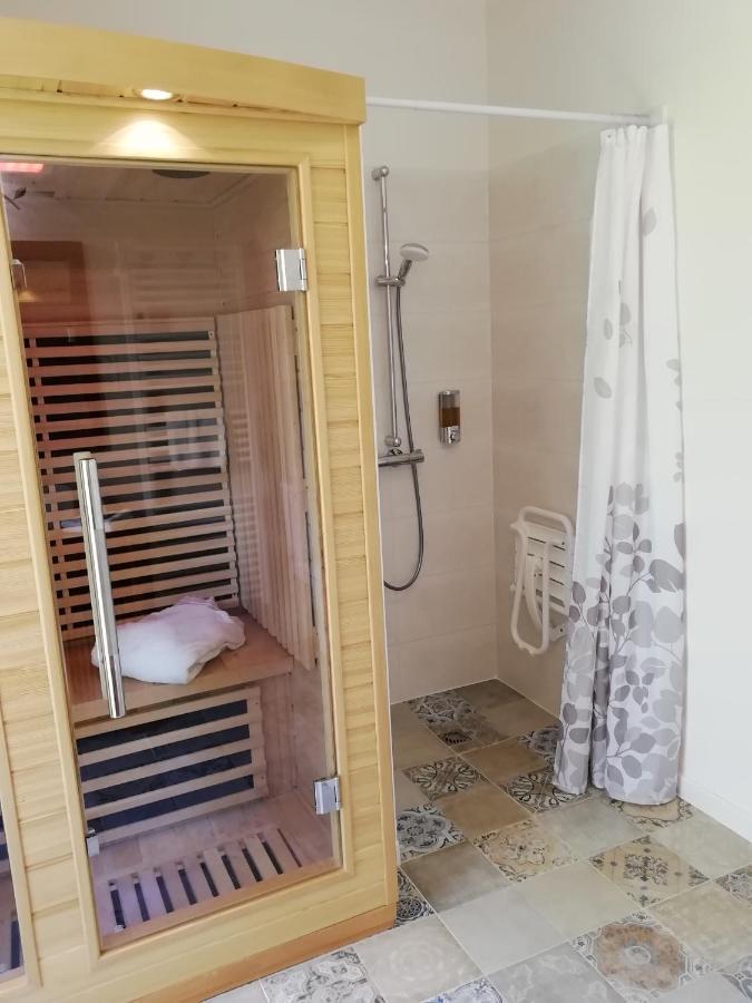 La Planche Princee, Chambres D'Hotes Ecolo Et Potager Bio, Sauna Les Rosiers Kültér fotó